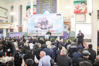 مراسم گرامیداشت سالروز شهادت سردار دلها حاج قاسم سلیمانی در شهرستان اهر