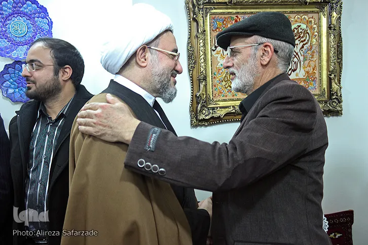 دیدار دبیر کل مجمع جهانی تقریب مذاهب با خانواده محسن حاجی‌حسنی