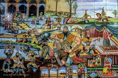 هنر کاشی هفت رنگ شیراز‎‎