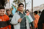 حضور اراکی‌ها در راهپیمایی 13 آبان