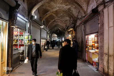 بازار تبریز در روزهای کرونایی