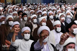 دیدار ائمه جمعه سراسر کشور با حضرت آیت الله خامنه‌ای، رهبر معظم انقلاب اسلامی