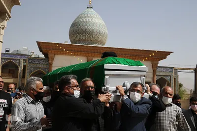 تشییع پیکر آیت‌ الله «سید محمد فقیه» در شیراز‎‎
