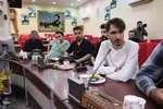 دیدار اعضای انجمن عکاسان آذربایجان شرقی با فرمانده سپاه عاشورا‎