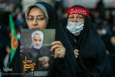بزرگداشت شهادت سردار سلیمانی در مصلی تهران