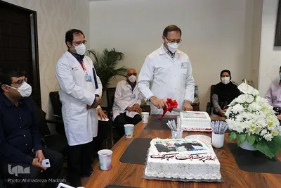 تجلیل از کادر پزشکی بیمارستان نمازی شیراز