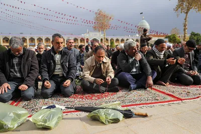 اقامه نماز باران در شیراز‎