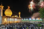 شب میلاد امام رضا در حرم شاهچراغ (ع)‎‎
