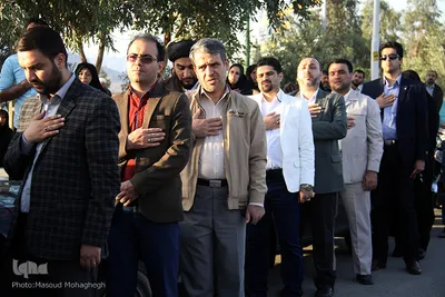 استقبال از شهيد مدافع حرم در سمنان