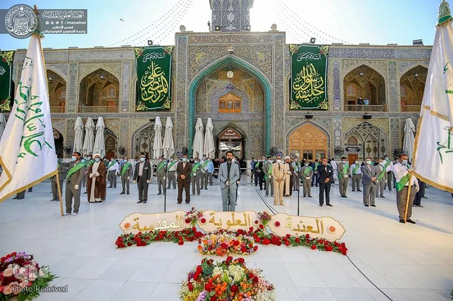 خطبه غدیر در آستان مقدس علوی خوانده می‌شود
