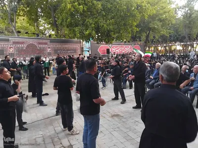 عزاداری سید و سالار شهیدان حضرت اباعبدالله الحسین (ع) در اهر