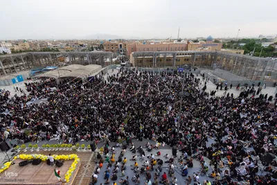 جشن روز دختر در حرم حضرت زینب خواهر امام رضا (ع)