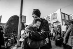 تجمع سوگواران امام خامنه‌ای در میدان امام اصفهان