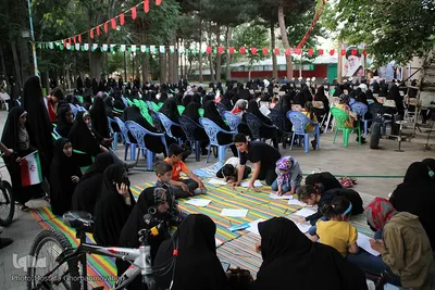 اجتماع بزرگ حافظان حریم خانواده در پارک شیخ شهاب الدین اهری