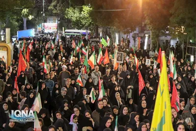 وداع ملایری‌ها با شهید علیرضا فتحی