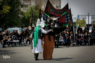 مراسم تعزیه خوانی روز عاشورا در تهران