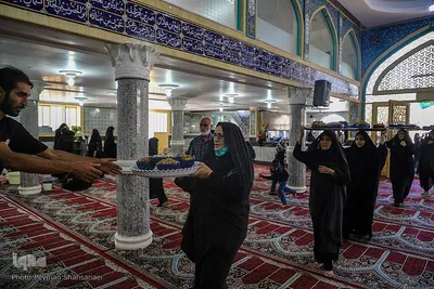 آیین سنتی ۶ امام حسین در شهر بَرزُک کاشان