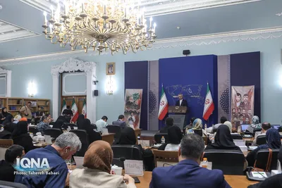 نشست خبری  اسماعیل بقایی، سخنگوی وزارت امور خارجه