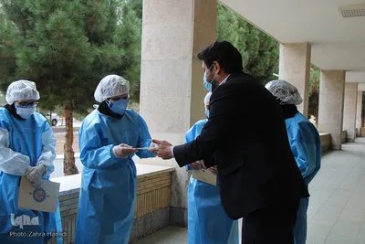 تجلیل از پرستاران بیرجندی خط مقدم کرونا