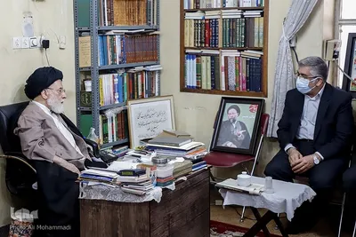 دیدار رئيس جهاد دانشگاهی با آیت‌الله شفیعی