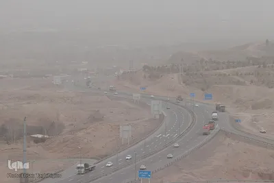 گرد و غبار در زنجان‎‎