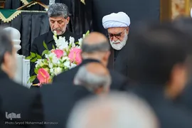آیین سنتی «اذن عزا» در حرم مطهر امام رضا(ع)