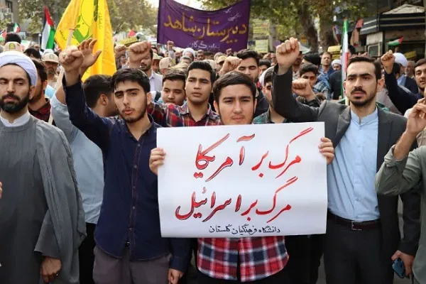 راهپیمایی یوم‌الله ۱۳ آبان در گلستان برگزار شد