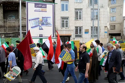 راهپیمایی روز جهانی قدس در تهران