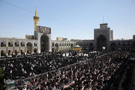 عاشورای حسینی در جوار ضامن آهو