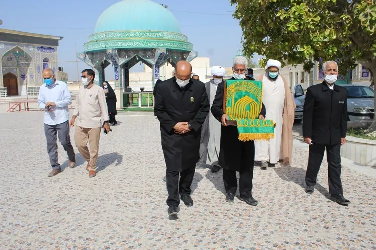 حضور کاروان زیر سایه خورشید در رودان
