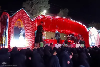 استقبال از کاروان اهالی بهشت در کاشان