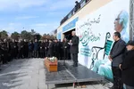 آیین بدرقه و وداع با پیشکسوت شعر و ادب ایران استاد علی نظمی‎