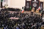 مراسم سوگواری شب شهادت رهبر معظم انقلاب در حرم شاهچراغ(ع)