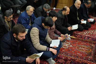 مراسم بزرگداشت شهید سپهبد حاج قاسم سلیمانی در مسجد شهید صدوقی تبریز