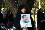 بدرقه پیکر شهید نیلفروشان به منزل‌گاه ابدی