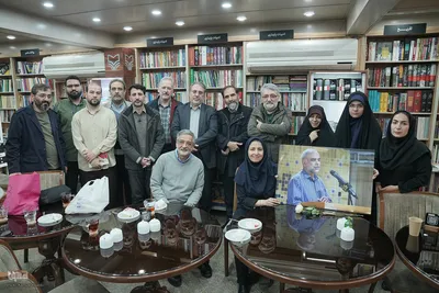 جشن انتشار «کتاب کمان» یادداشت‌های روزانه هدایت‌الله بهبودی