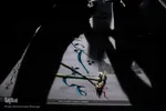 غبارروبی و عطرافشانی مزار شهدا با گل نرگس ـ بهبهان