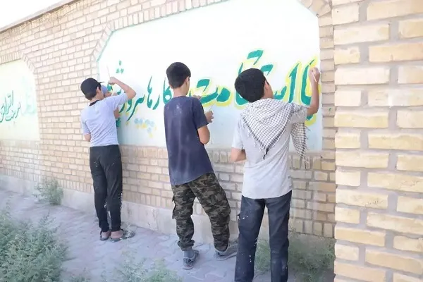 خدمت‌رسانی ۱۲۰ خادم نوجوان فاطمی در مدارس مناطق محروم قم