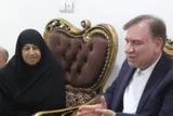 تجلیل از مادر سردار شهید غلامرضا جوان