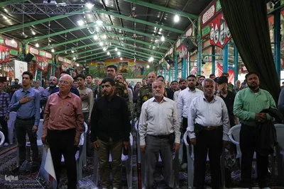 آیین بزرگداشت شهید علی لاریجانی در اصفهان