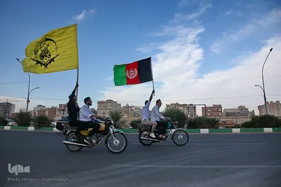 راهپیمایی خودرویی مردم شهر مقدس قم در  حمایت از مردم مظلوم فلسطین