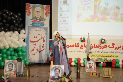 اجتماع دانش آموزی فرزندان حاج قاسم در تبریز‎