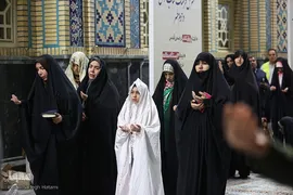 تحویل سال ۱۴۰۳ در حرم امام رضا(ع)