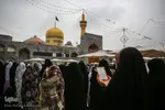 اقامه نماز عید فطر در حرم مطهر رضوی‎
