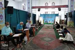 جز خوانی و تفسیر قرآن در آستان مقدس علی ابن حمزه (ع) شیراز‎‎