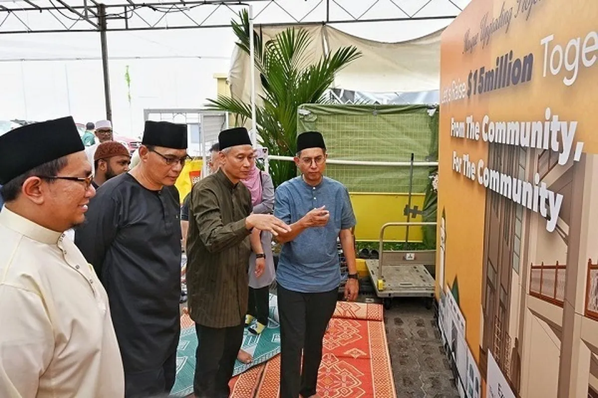 Program Perluasan Masjid Kampung Melayu di Singapura Dimulai