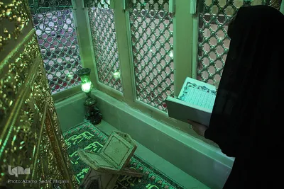 رونمایی از ضریح امامزاده سید احمد و سید محمود (امامزاده سید الصحرا) یزد‎