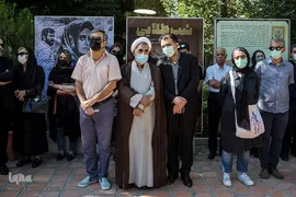 مراسم تشییع پیکر «بابک برزویه»