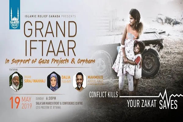 Gazze'ye destek için Kanada Müslümanları iftar verecek