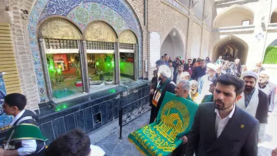 میزبانی نایین از کاروان زیر سایه خورشید